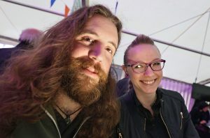 Yogi Bailey and Marina Bubinek, at the Killarney Beerfest, at the INEC Killarney with the best of Irish Craft Brewers, The weekend included beer tasting master classes, food village and live entertainment